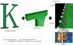 东照大厦LED发光字招牌